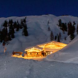 Loosbühelalm_Winter_Abend