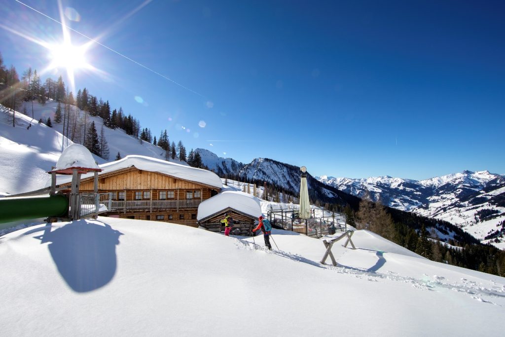 Loosbühelalm Winteraussicht
