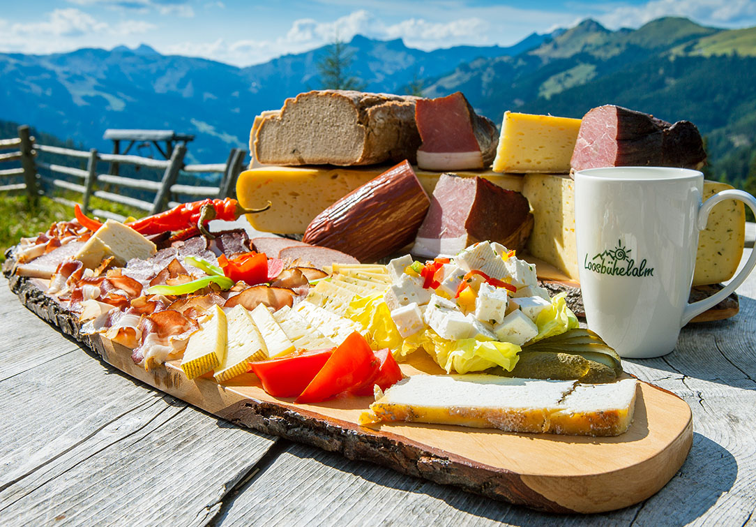 Hofeigene Produkte – Loosbühelalm Großarl