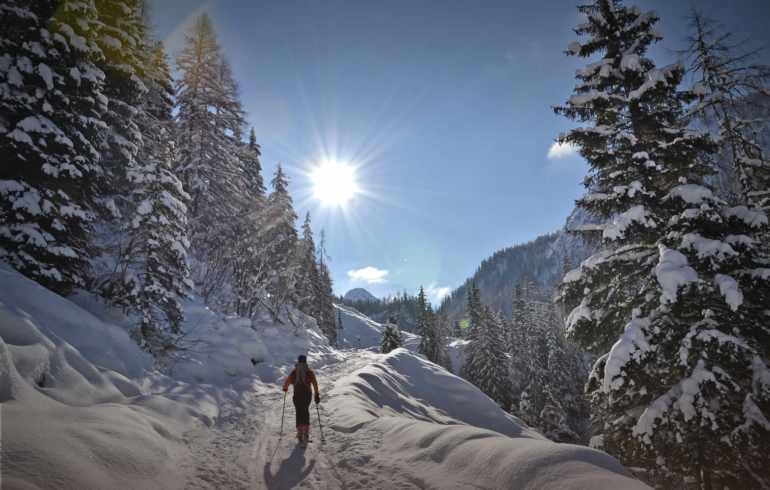 Schneeschuhwandern & Tourengehen im Winter – Loosbühelalm in Großarl